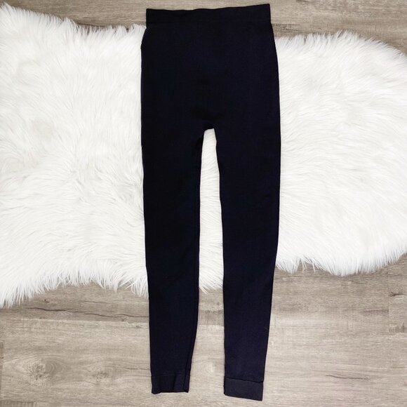 Isabel Maternity Small Medium Black Seamless Over Belly Tights - Picture 4 of 4